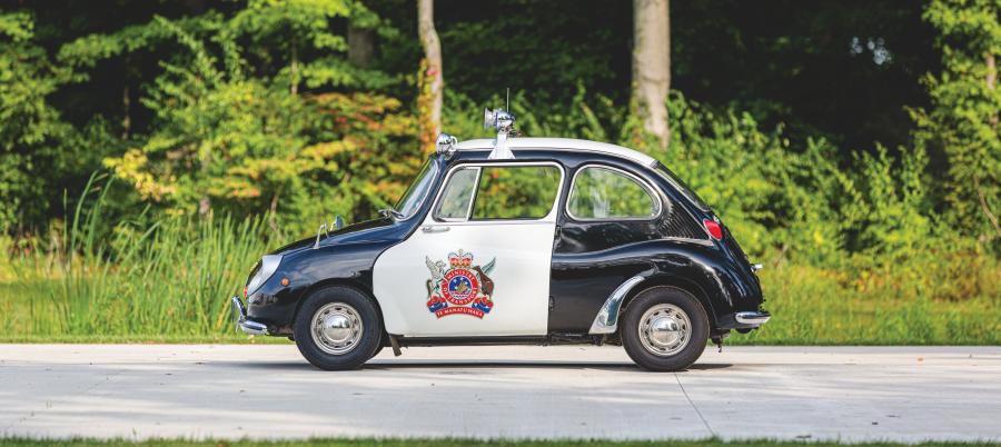  Subaru 360 Police Car 1970 года  (фото 29 из 39)